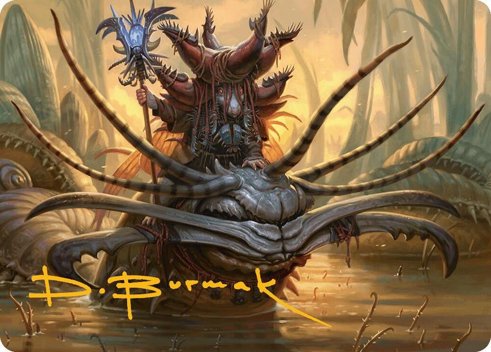 Wick's Patrol Art Card (Gold-Stamped Signature) card image