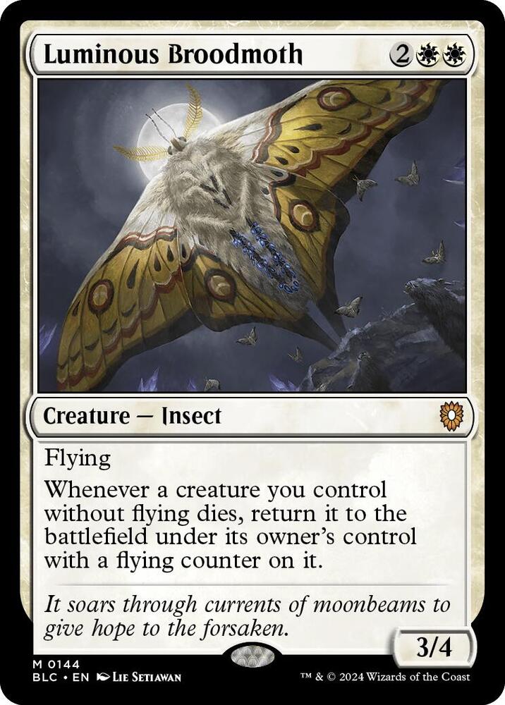Luminous Broodmoth card image