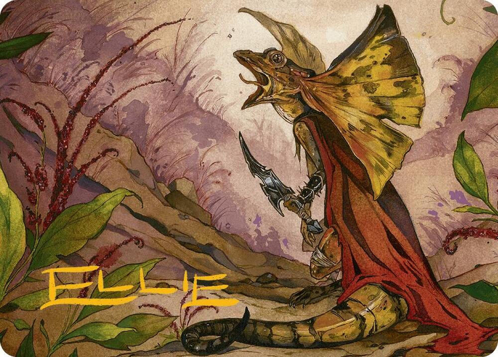 Hired Claw Art Card (Gold-Stamped Signature) card image