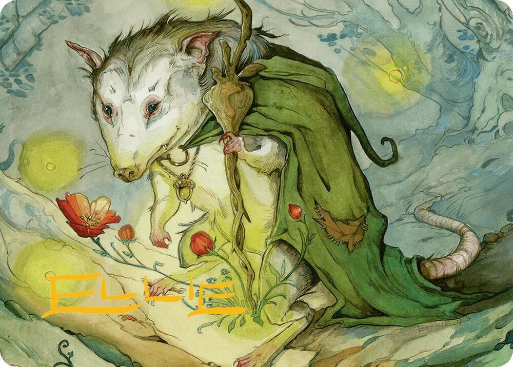 Tender Wildguide Art Card (Gold-Stamped Signature) card image