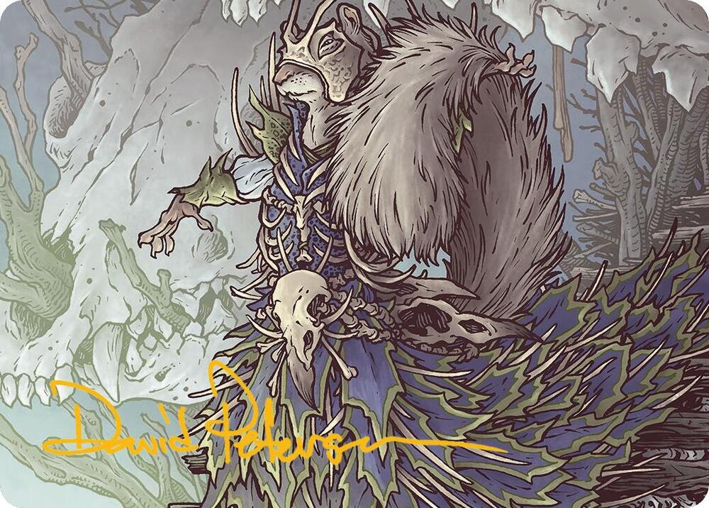Camellia, the Seedmiser Art Card (Gold-Stamped Signature) card image