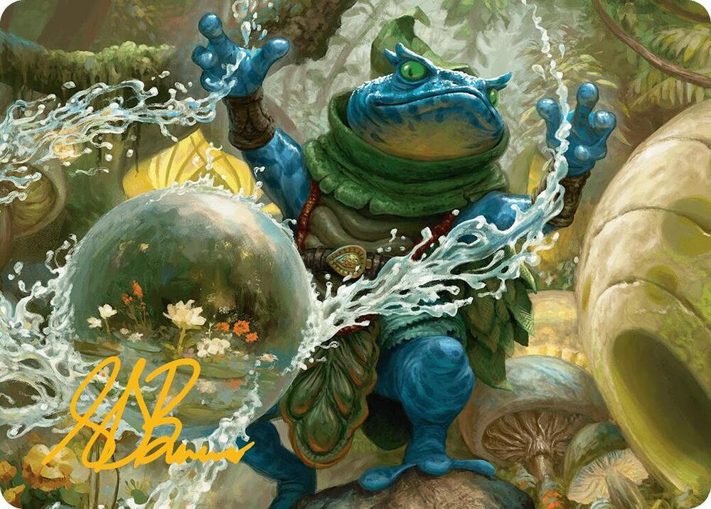 Pond Prophet Art Card (Gold-Stamped Signature) card image