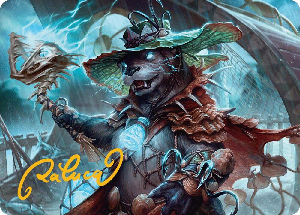 Tempest Angler Art Card (Gold-Stamped Signature) card image