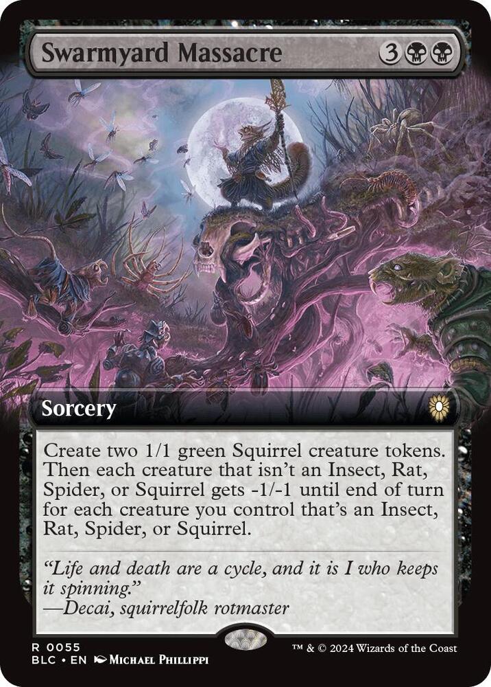 Swarmyard Massacre (Extended Art) card image
