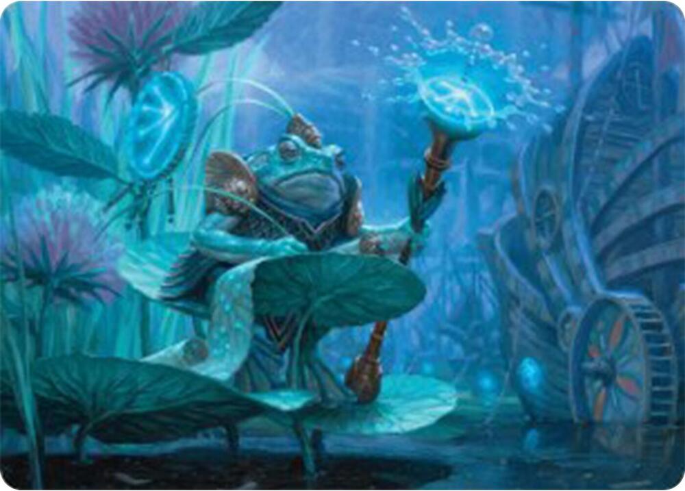 Dour Port-Mage Art Card card image