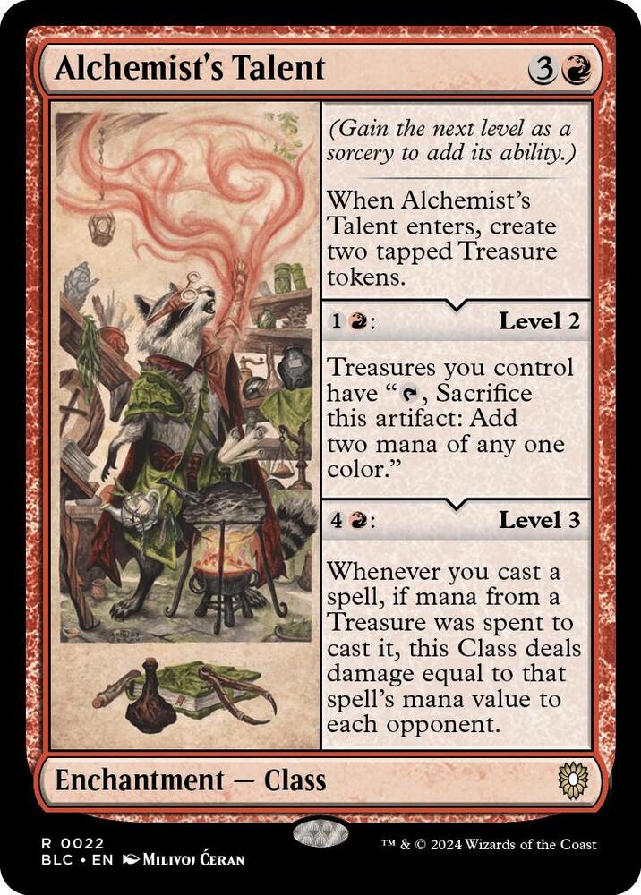 Alchemist's Talent card image