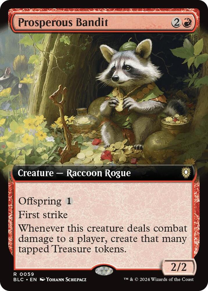Prosperous Bandit (Extended Art) card image