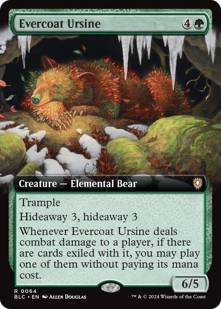 Evercoat Ursine (Extended Art) card image