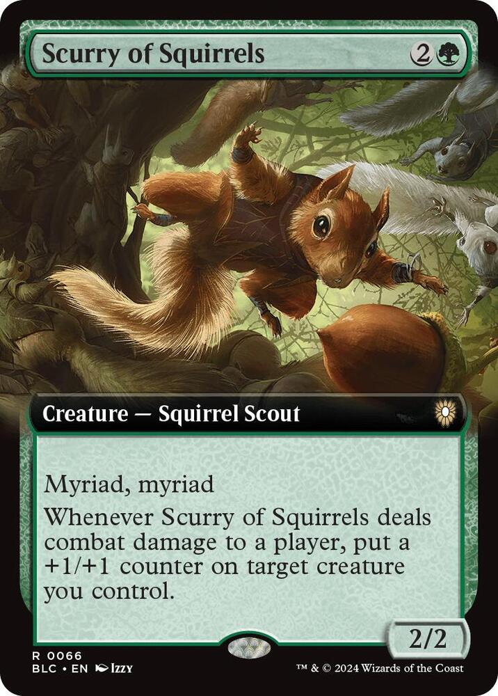 Scurry of Squirrels (Extended Art) card image