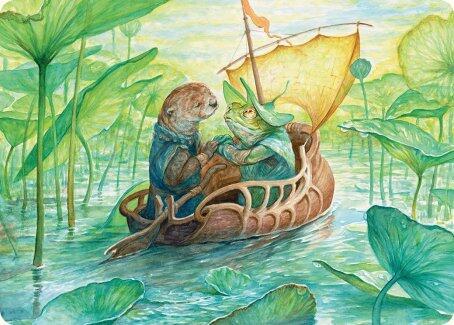 Run Away Together Art Card card image