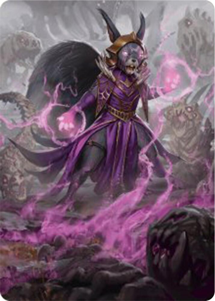 Liliana of the Dark Realms Art Card card image