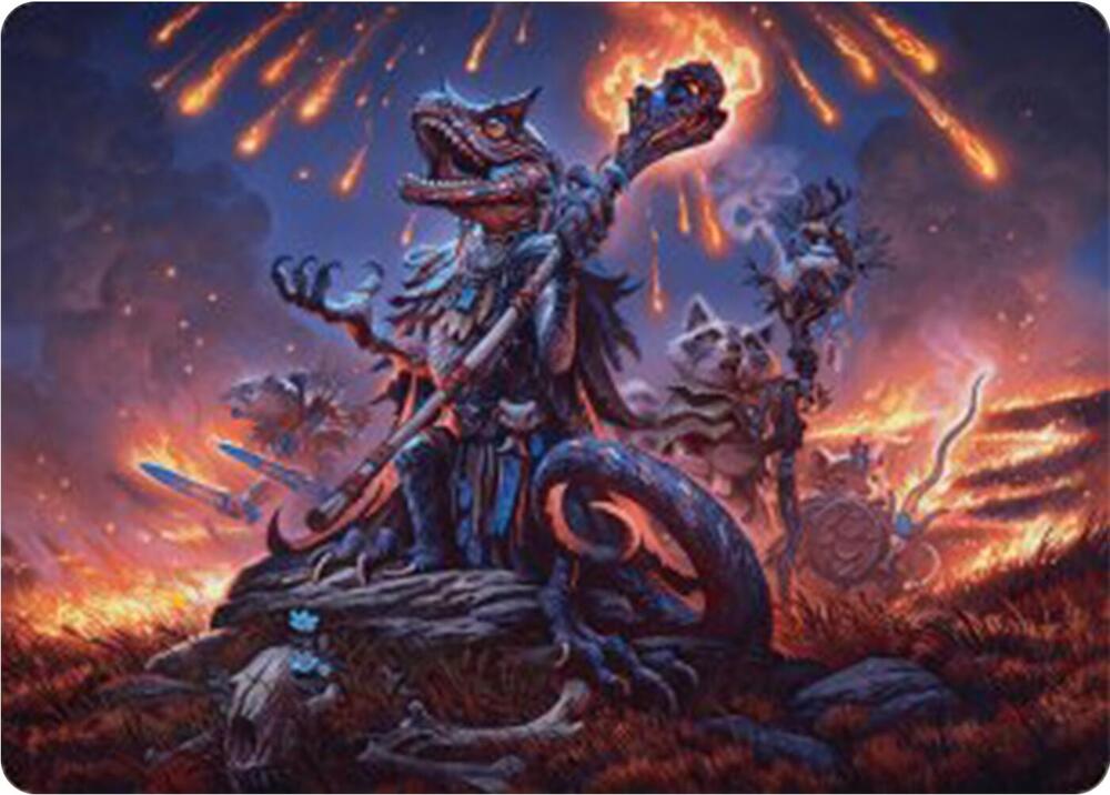 Valley Flamecaller Art Card card image