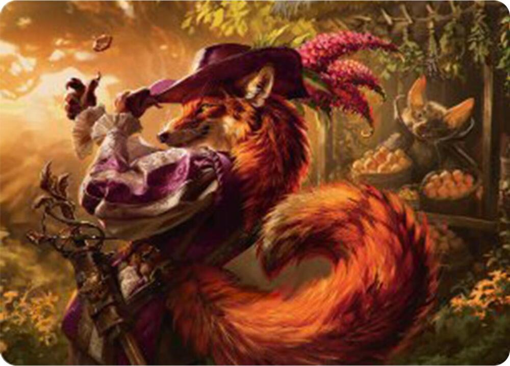 Mr. Foxglove Art Card card image