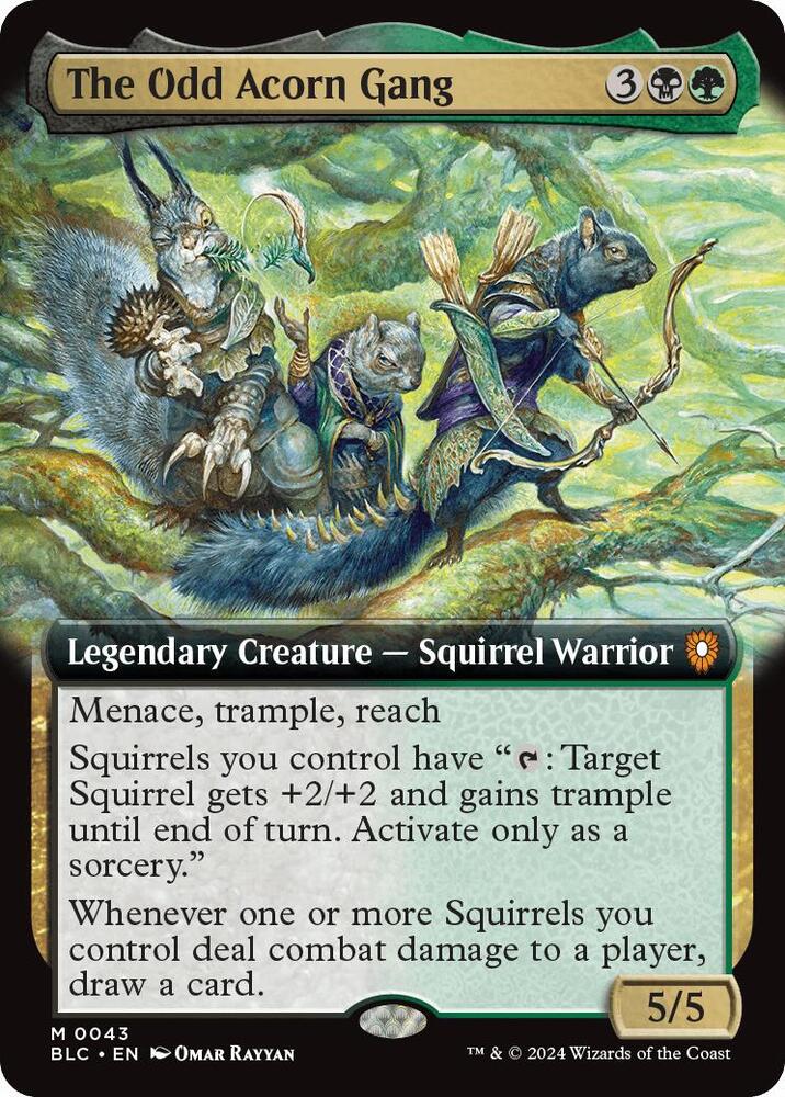 The Odd Acorn Gang (Extended Art) card image