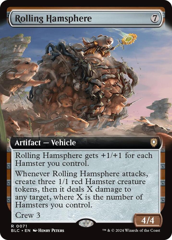 Rolling Hamsphere (Extended Art) card image
