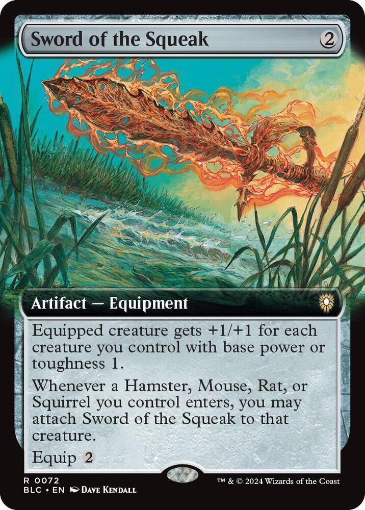 Sword of the Squeak (Extended Art) card image