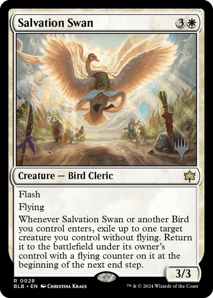 Salvation Swan card image