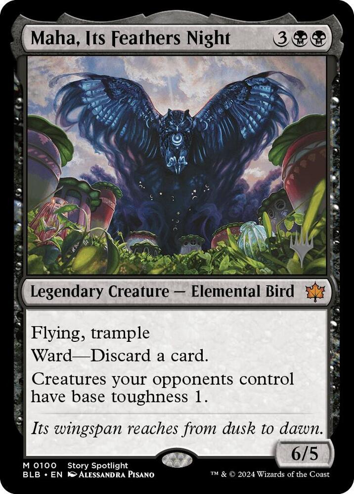 Maha, Its Feathers Night card image