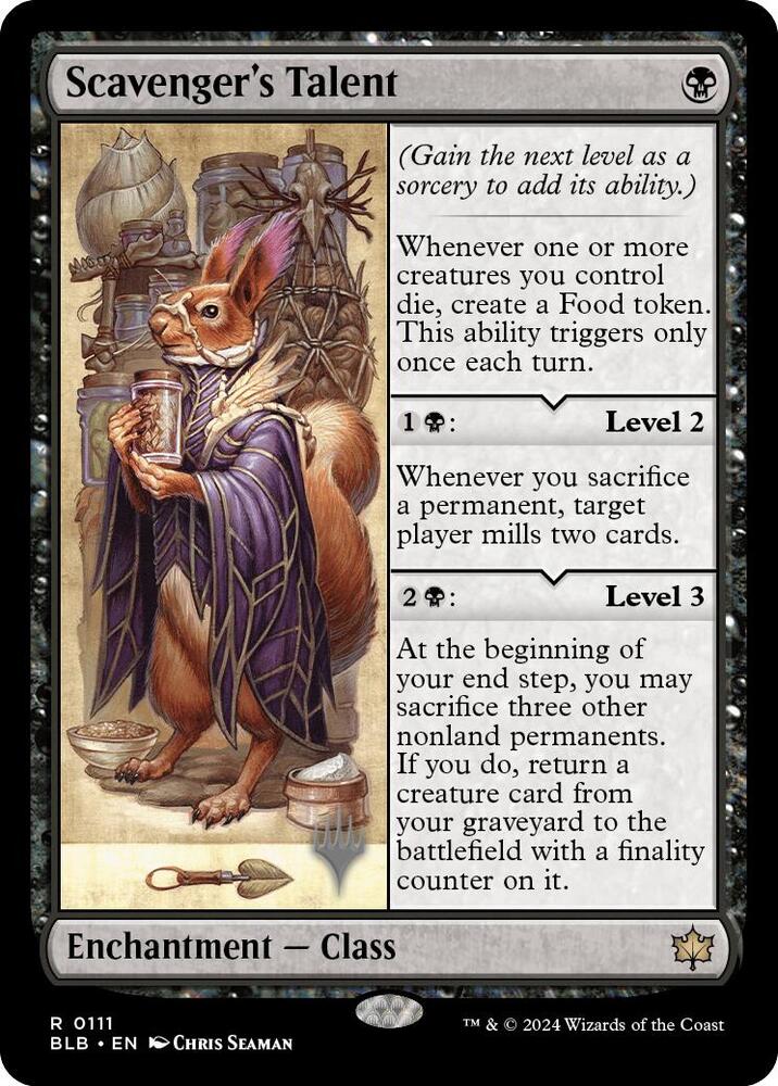 Scavenger's Talent card image