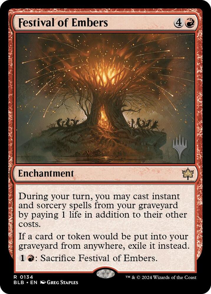Festival of Embers card image
