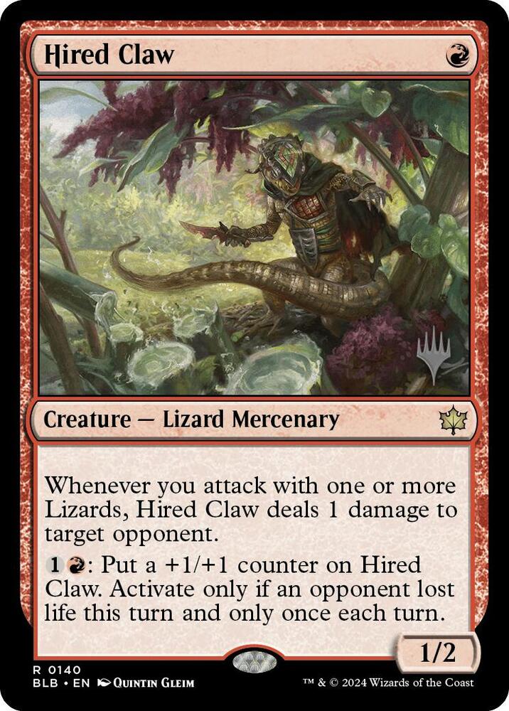 Hired Claw card image