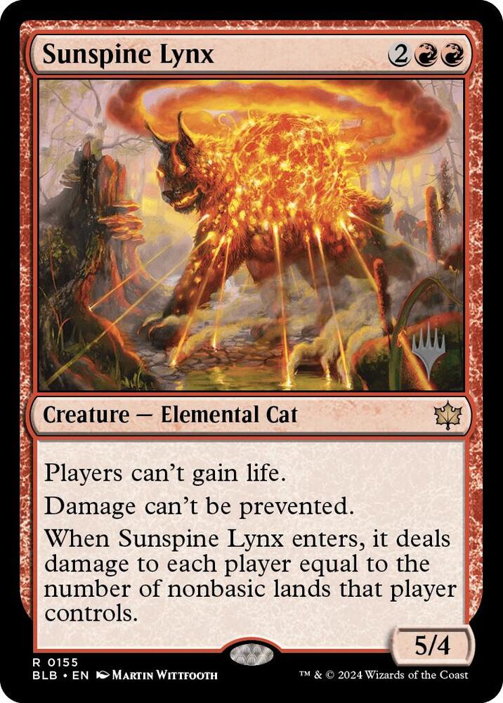 Sunspine Lynx card image