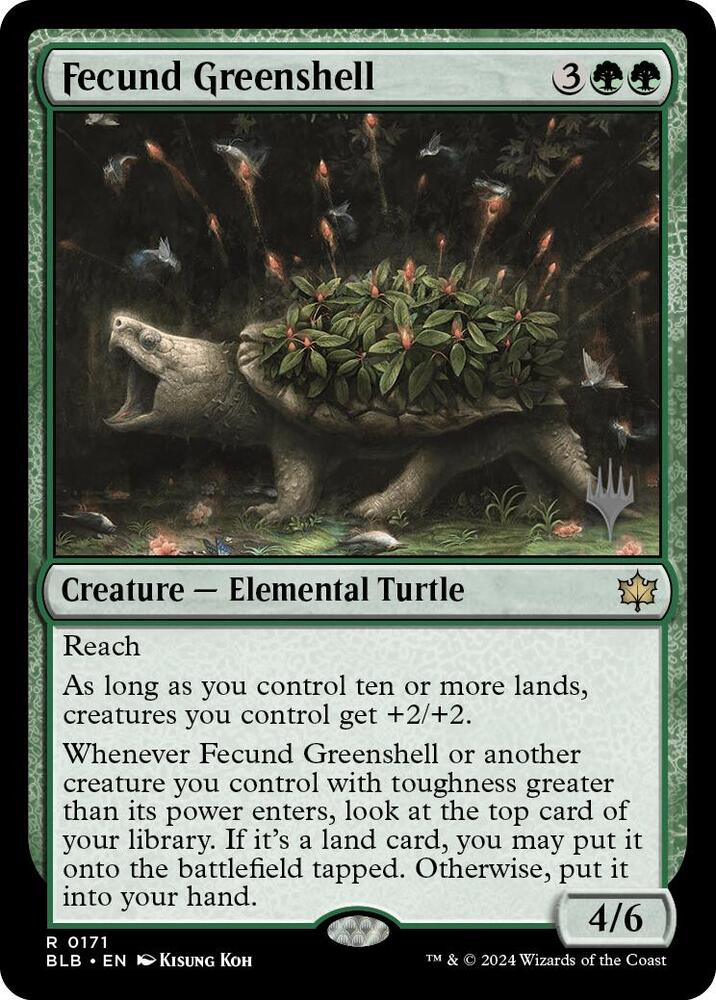 Fecund Greenshell card image