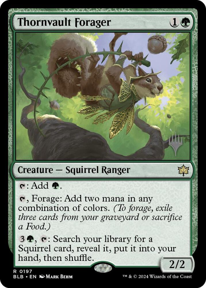 Thornvault Forager card image