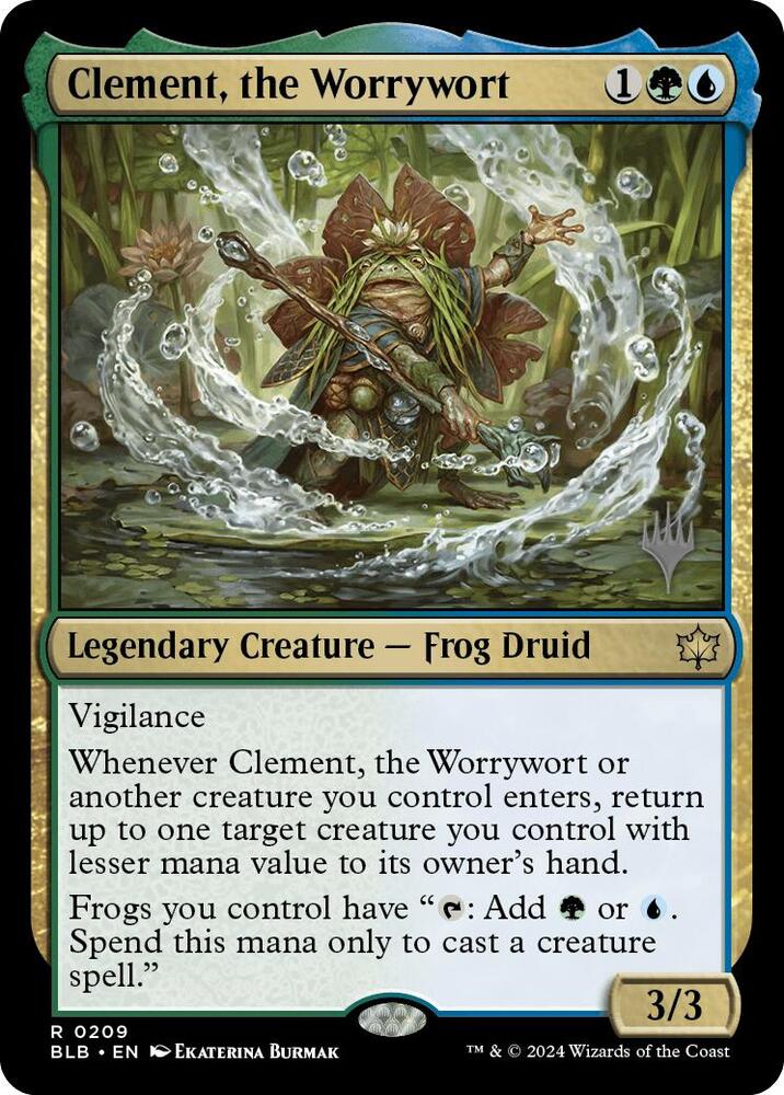 Clement, the Worrywort card image