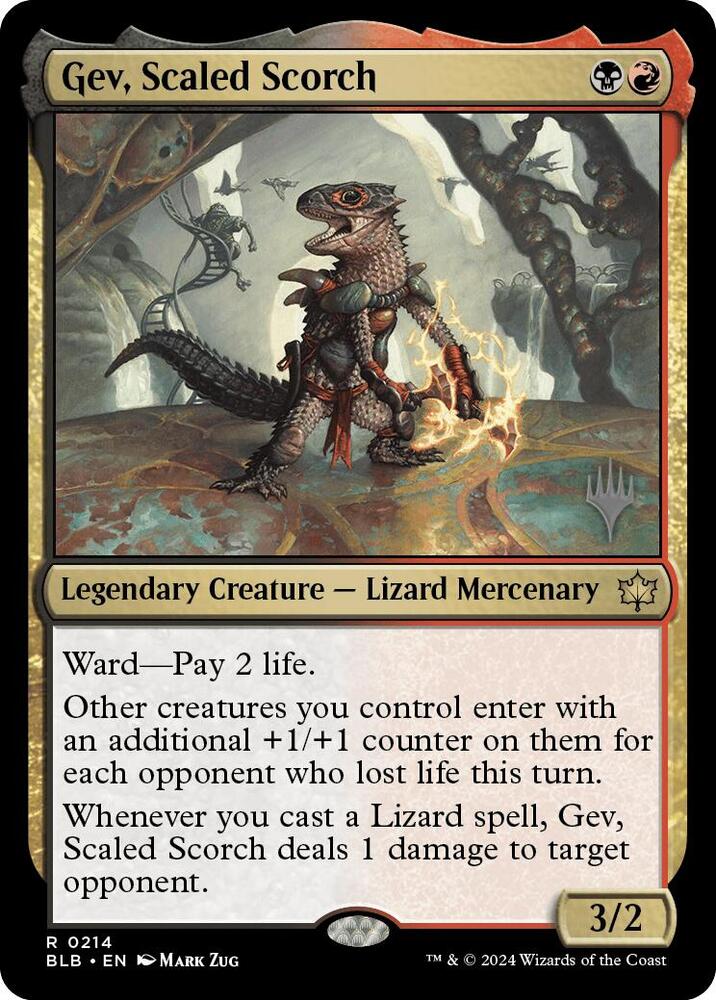 Gev, Scaled Scorch card image