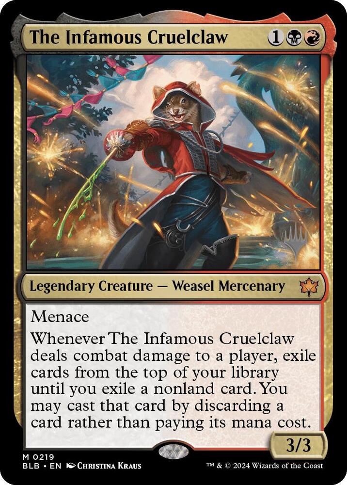 The Infamous Cruelclaw card image