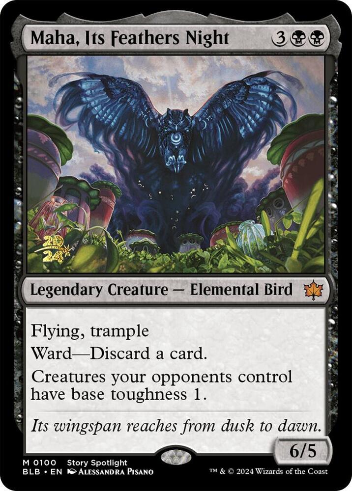Maha, Its Feathers Night card image