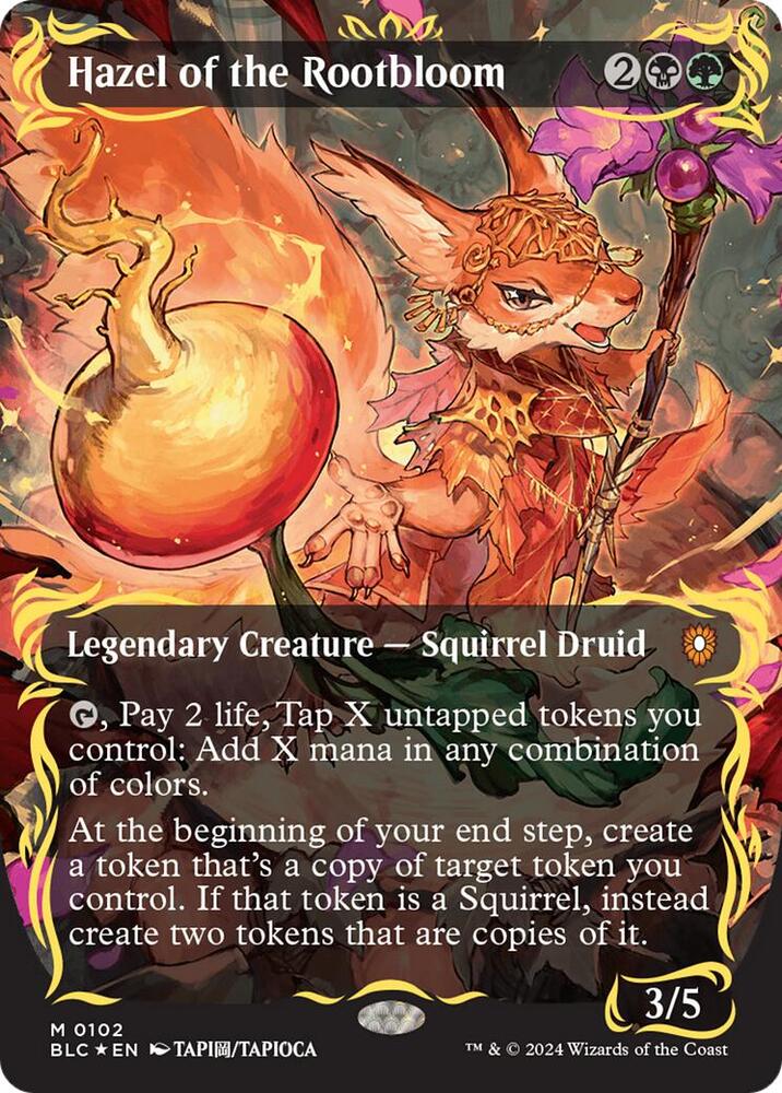 Hazel of the Rootbloom (Borderless) (Raised Foil) card image