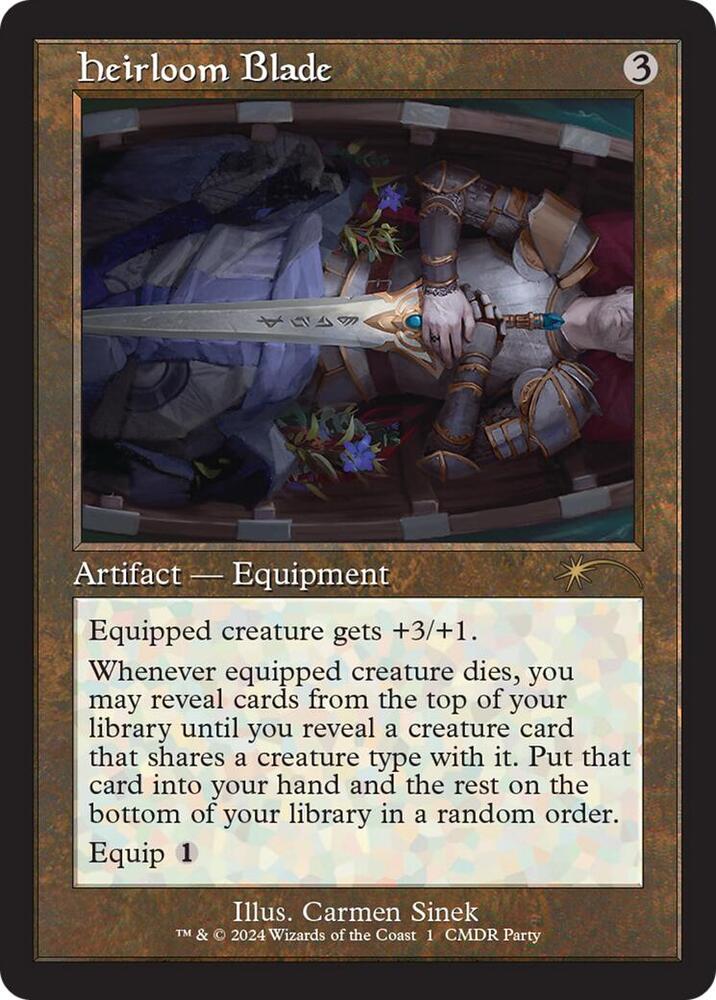 Heirloom Blade (Retro Frame) card image