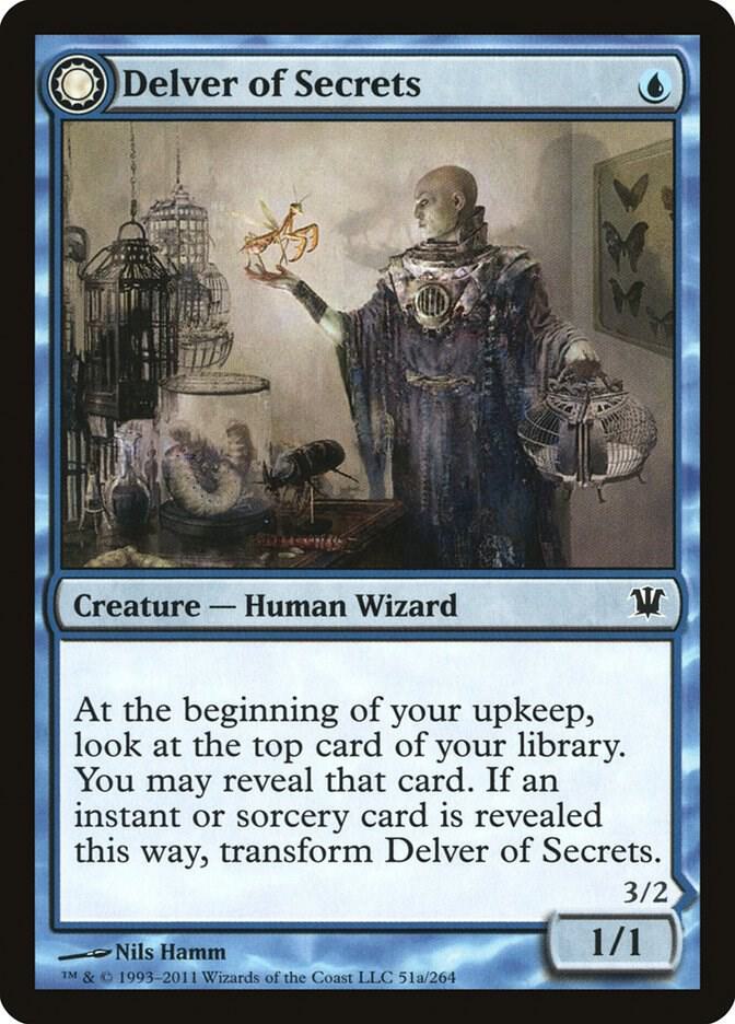 Delver of Secrets card image