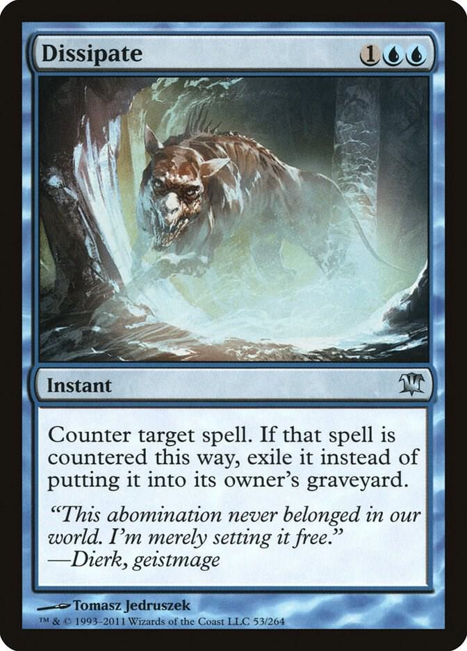 Dissipate card image