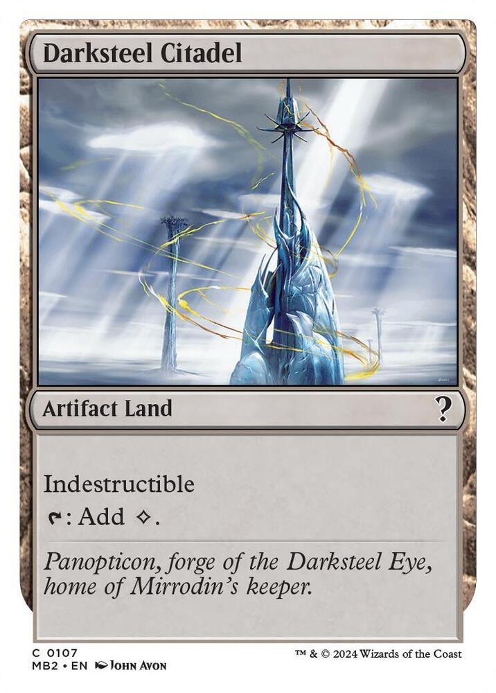 Darksteel Citadel (White Border) card image