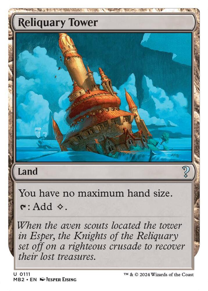 Reliquary Tower (White Border) card image