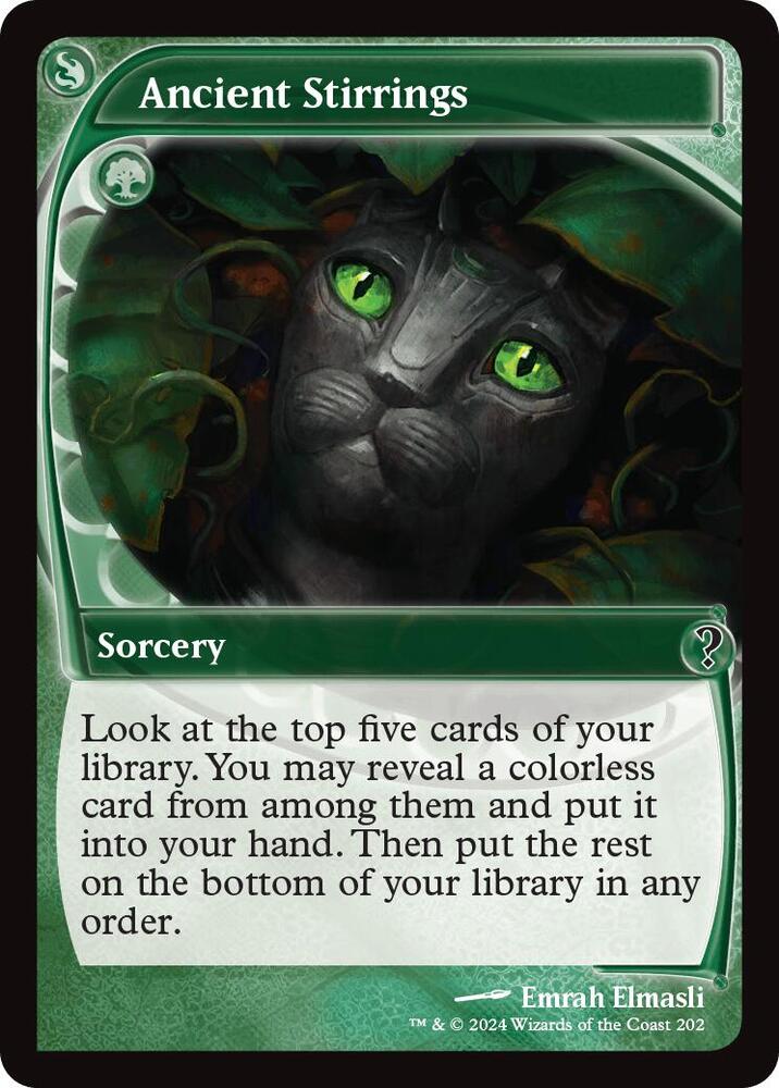 Ancient Stirrings (Future Sight) card image