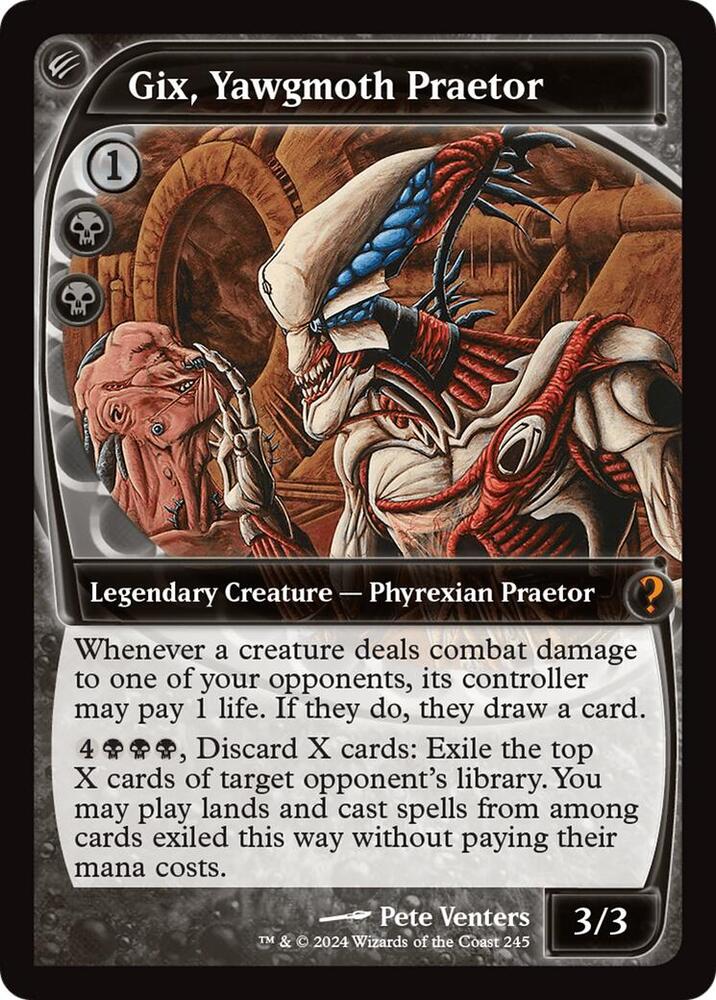 Gix, Yawgmoth Praetor (Future Sight) card image