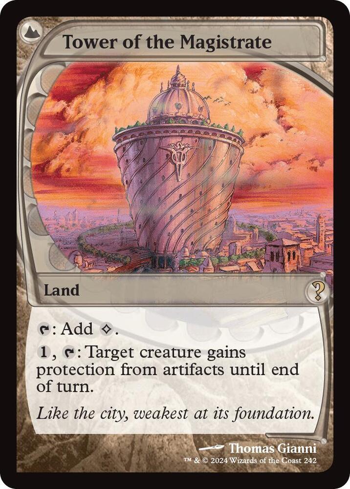 Tower of the Magistrate (Future Sight) card image