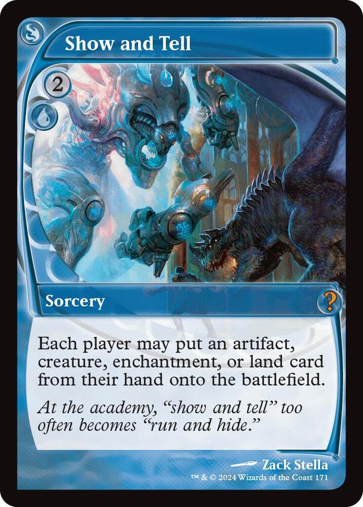 Show and Tell (Future Sight) card image