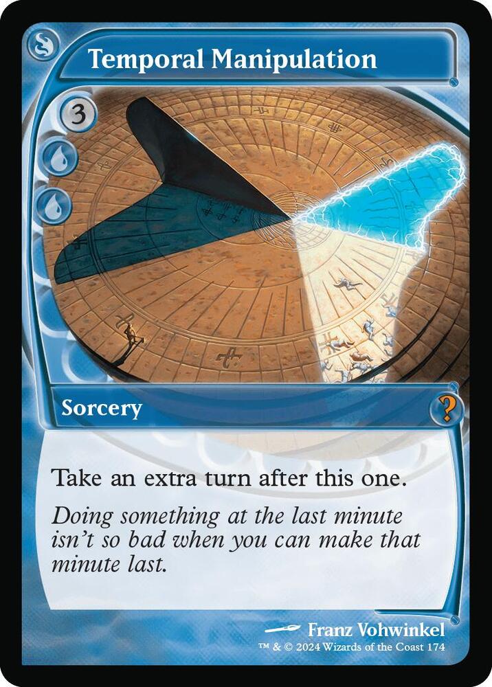 Temporal Manipulation (Future Sight) card image