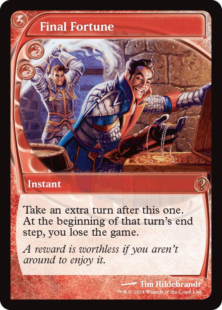 Final Fortune (Future Sight) card image