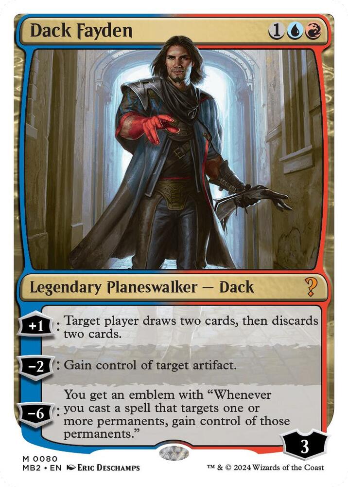 Dack Fayden (White Border) card image