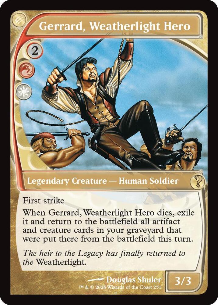 Gerrard, Weatherlight Hero (Future Sight) card image