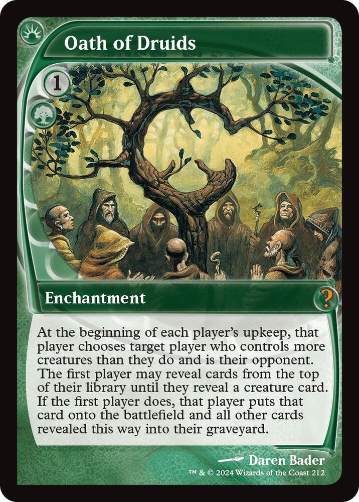 Oath of Druids (Future Sight) card image