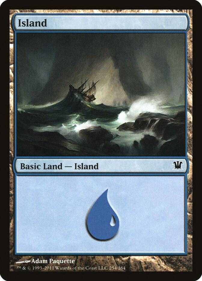Island (254) card image