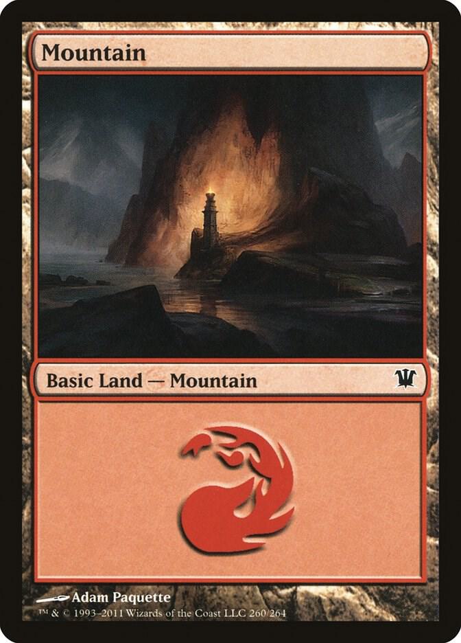 Mountain (260) card image