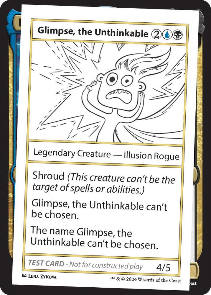 Glimpse, the Unthinkable card image
